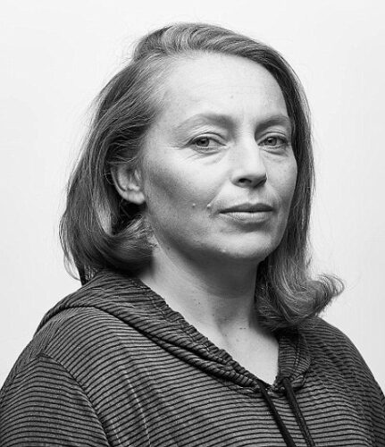 Alison Baskerville, 41, a British photojournalist and RAF veteran