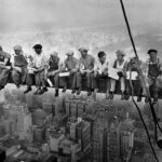 Lunchtime atop a Skyscraper, A timeless photograph by Charles C. Ebbets, 1932