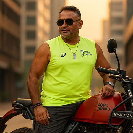 Headshot of Mitesh Rambhi, Founder of Adventure and You, Nagpur