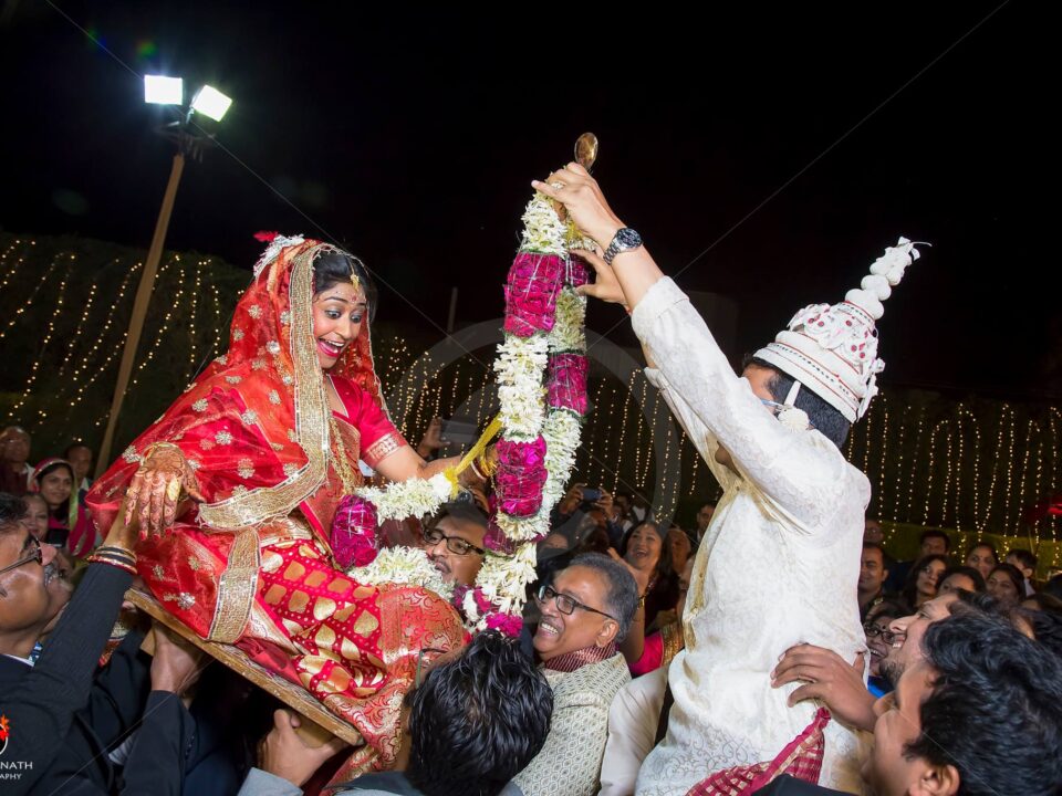 A Photograph by Soumen Nath of a Bengali wedding in New Delhi
